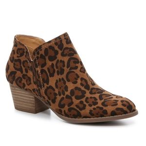 Fergie Animal Print Bootie